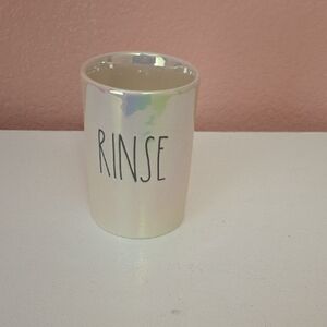 Rae Dunn Irridescent Rinse Bathroom Cup